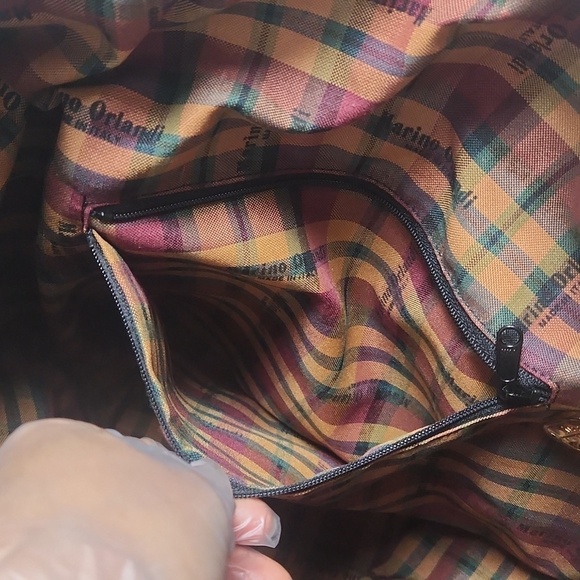 Marino orlandi black and brown Genuine leather Huge-os shoulder bag - Picture 10 of 10